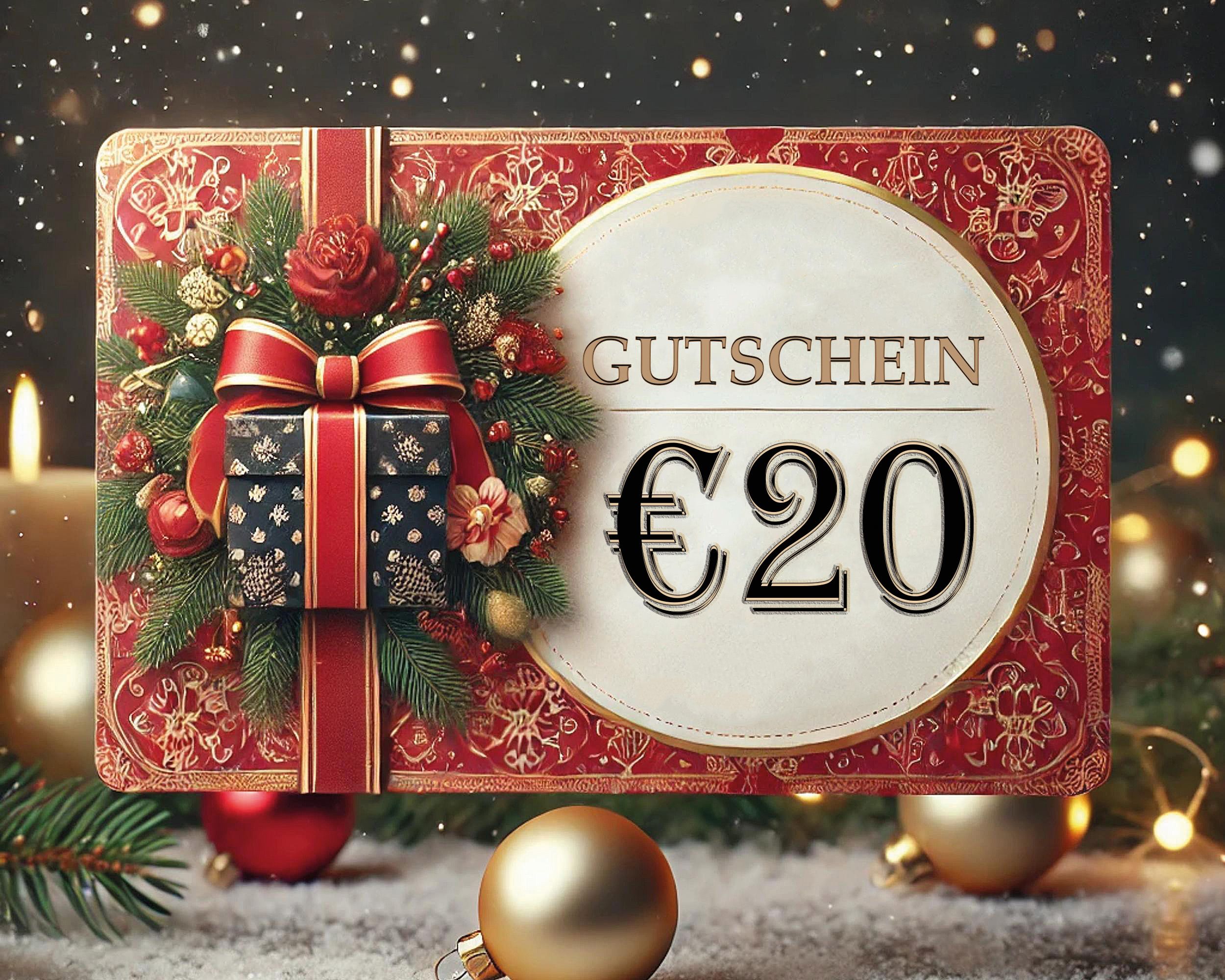 Weihnachtsgutschein über € 20,-